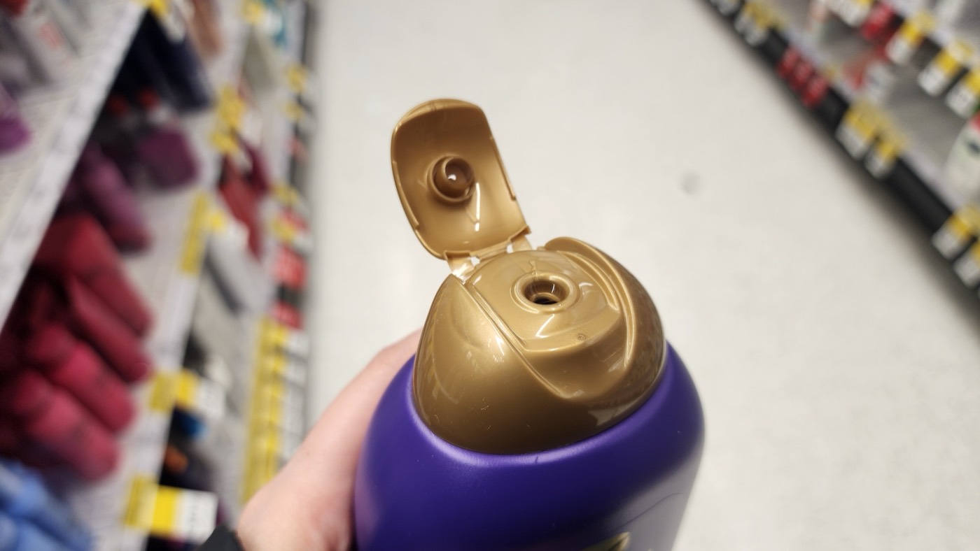 Retail competitive audit — personal care dispensing closures